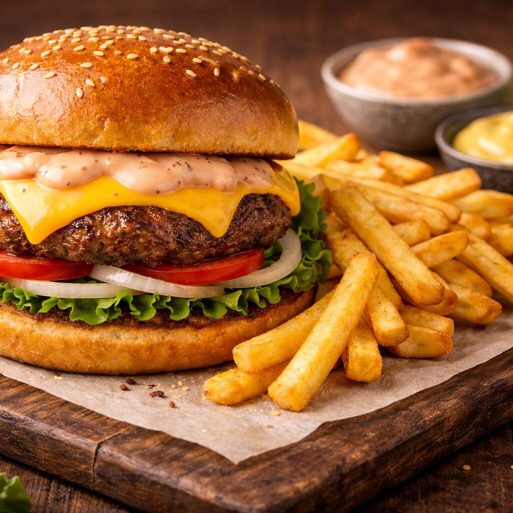 Hamburguesa normal