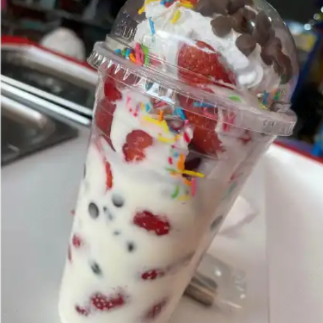 Fresas con Crema Grandes
