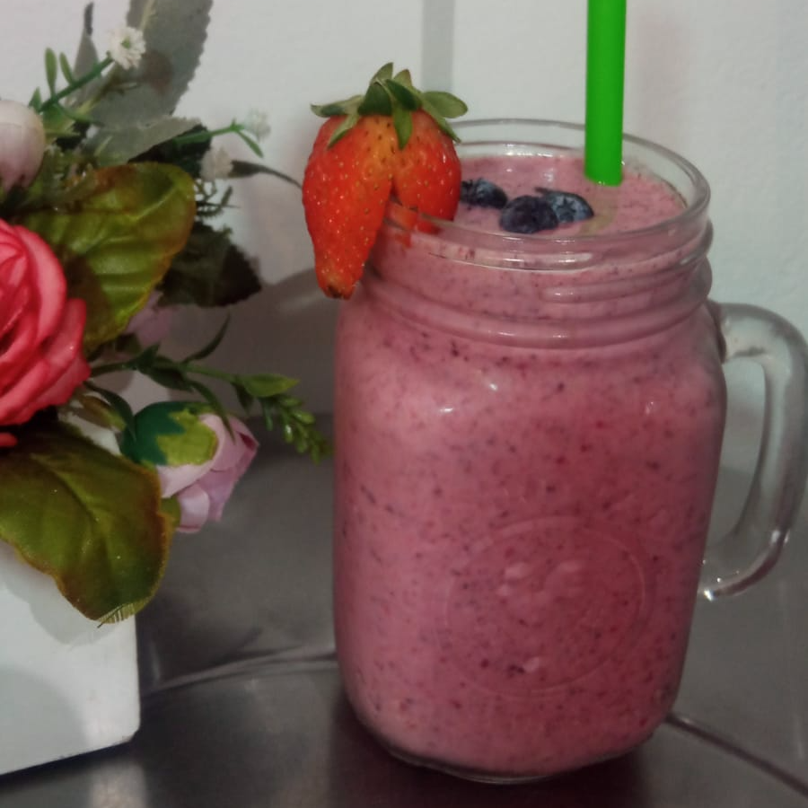 Smoothies Frutos Rojos