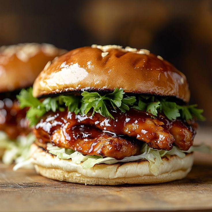 Hamburguesa Chicken Crunchy BBQ