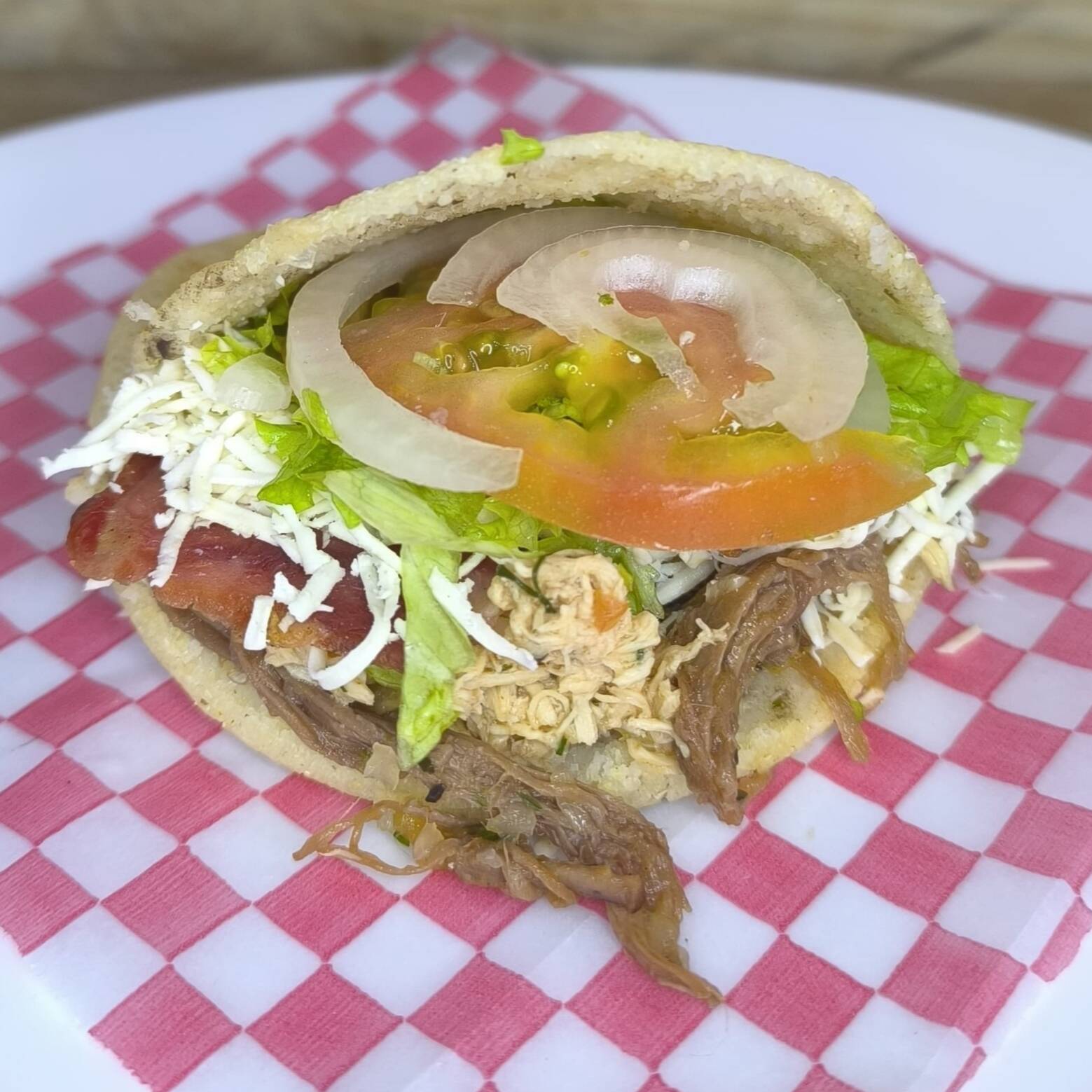 Combo Arepa Mixta