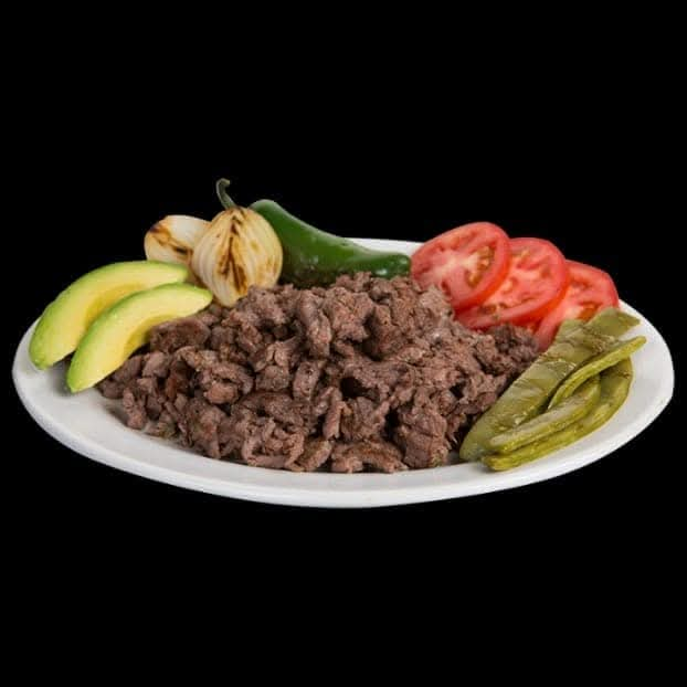 Arrachera con Guarnicion