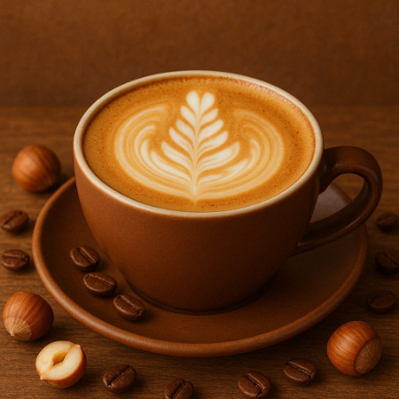 Capuchino de Avellana