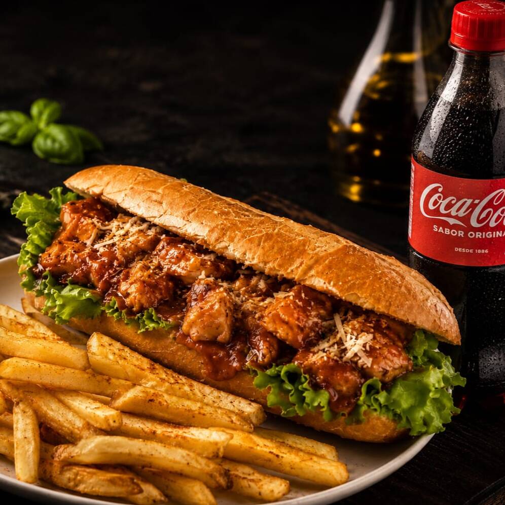 Combo Sándwich + Gaseosa y Papas a la Francesa