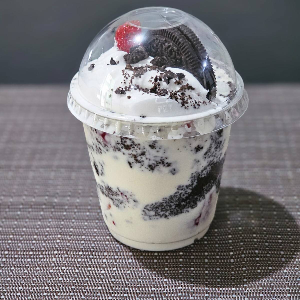 🍓🥤⚫ FRESAS CON CREMA - OREO vaso chico ⚫🥤🍓