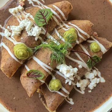 Enfrijoladas