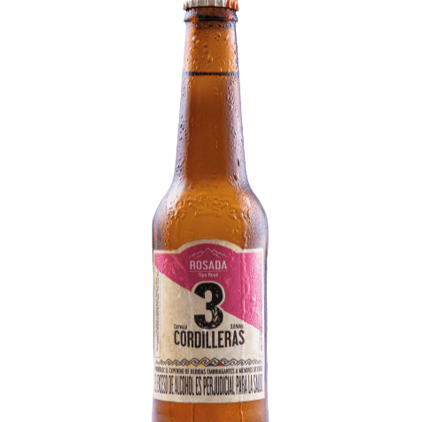 CERVEZA 3 CORDILLERAS ROSADA