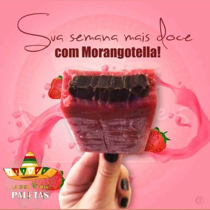 Morango c/ Recheio de Nutella