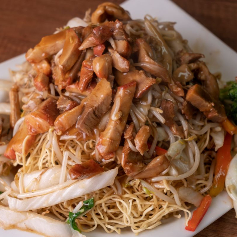 Tallarín Frito con Chancho