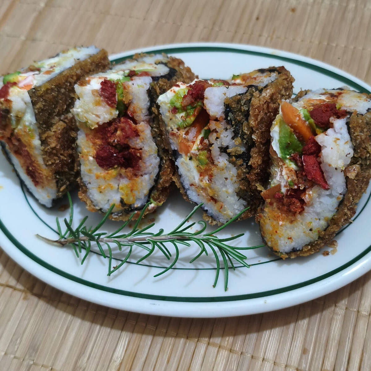 Fried Onigiri Beef Steack (Bistec) (Frito)