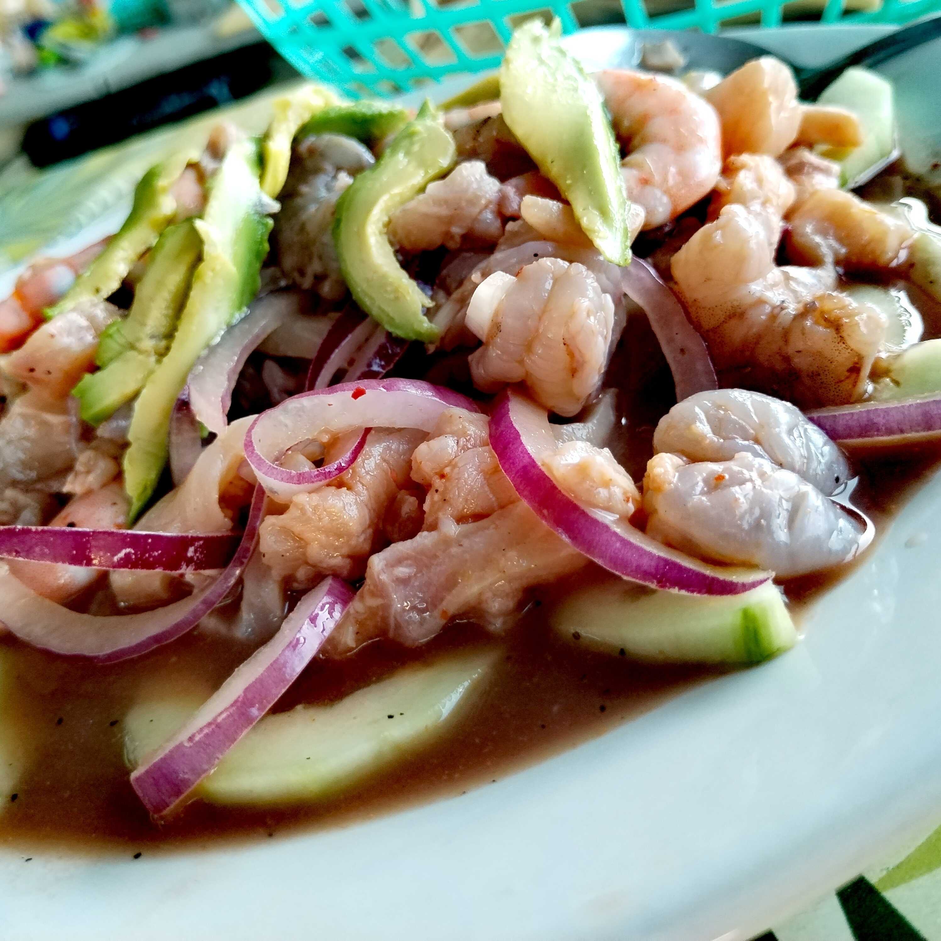 Aguachile Con Puro Camarón