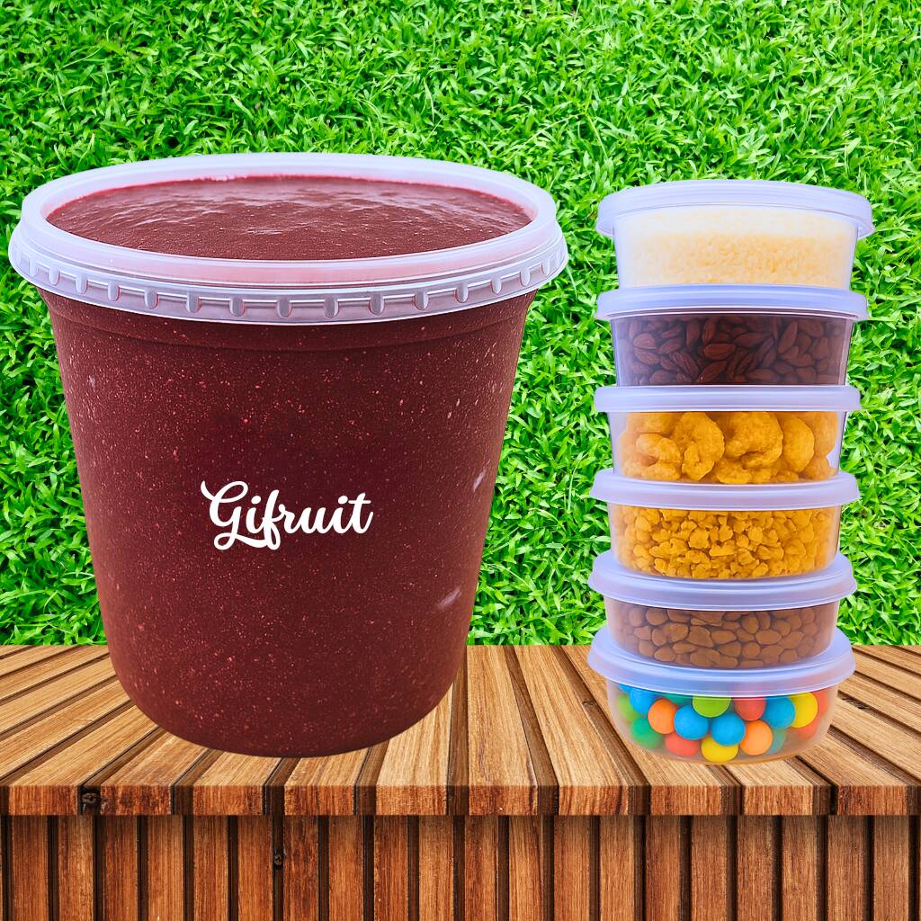 Acompanhamentos separados do pote