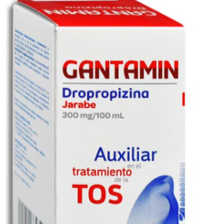 Gantamin (Dropropizina) 300mg/100ml Frasco Con 120