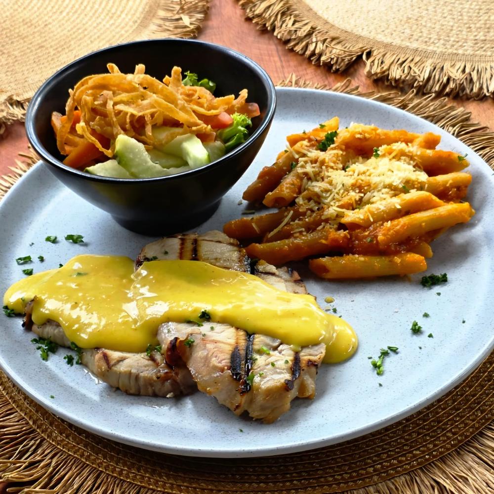 Menú Cañón en Salsa Miel Mostaza