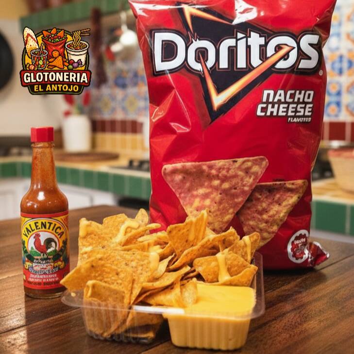 Dorinachos con queso