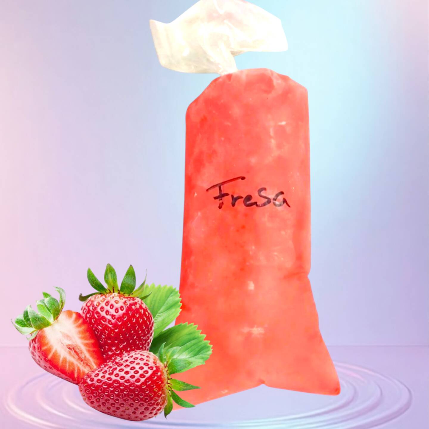 Helado de Fresa
