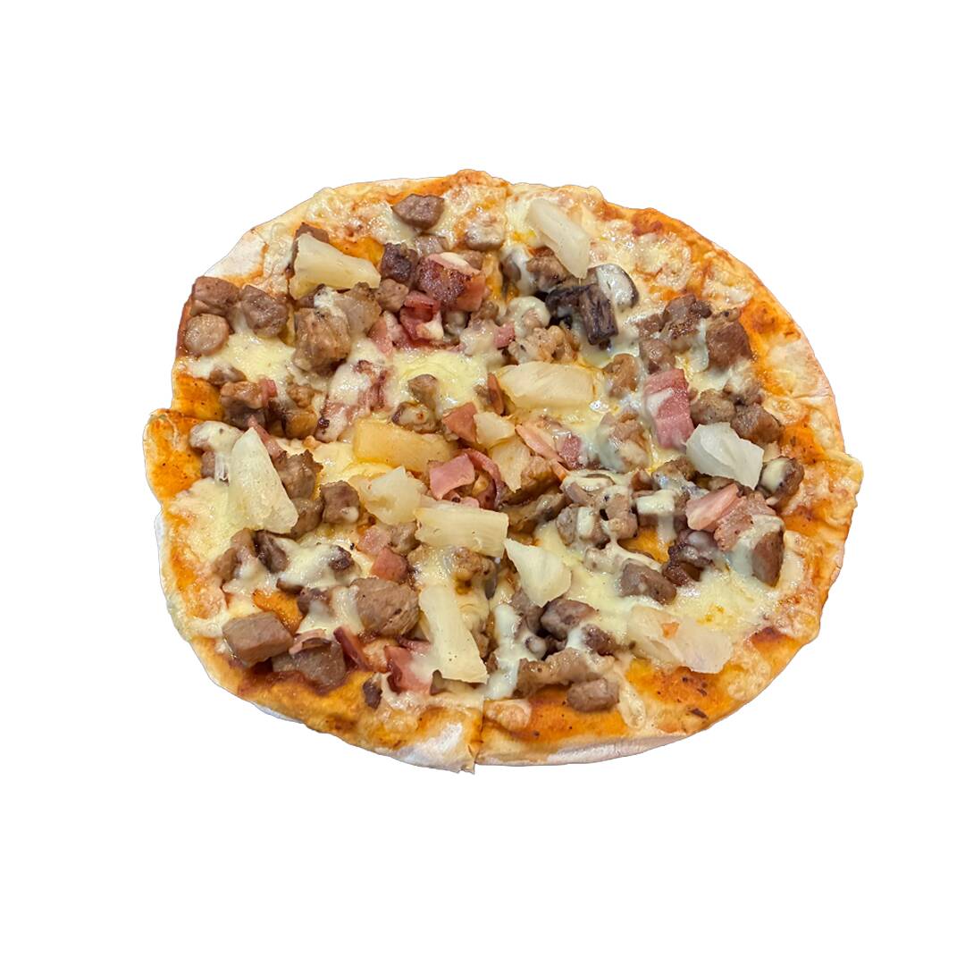 Pizza Chuleta Hawaiana Individual
