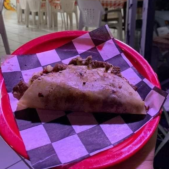 Taco Harina de Bistec