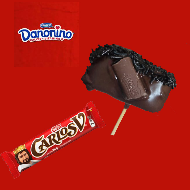 Danonino con chocolate
