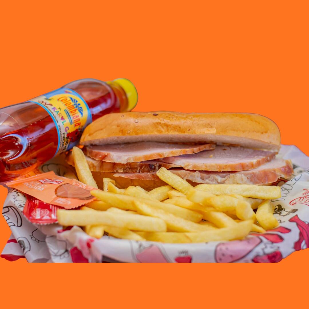 Sándwich de Pernil de Cerdo