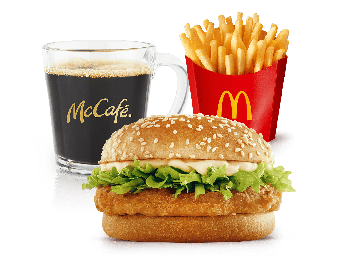 Combo McPollo con café