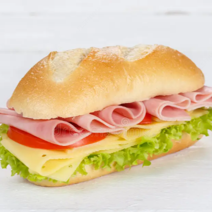 Emparedado de Jamón Prensado