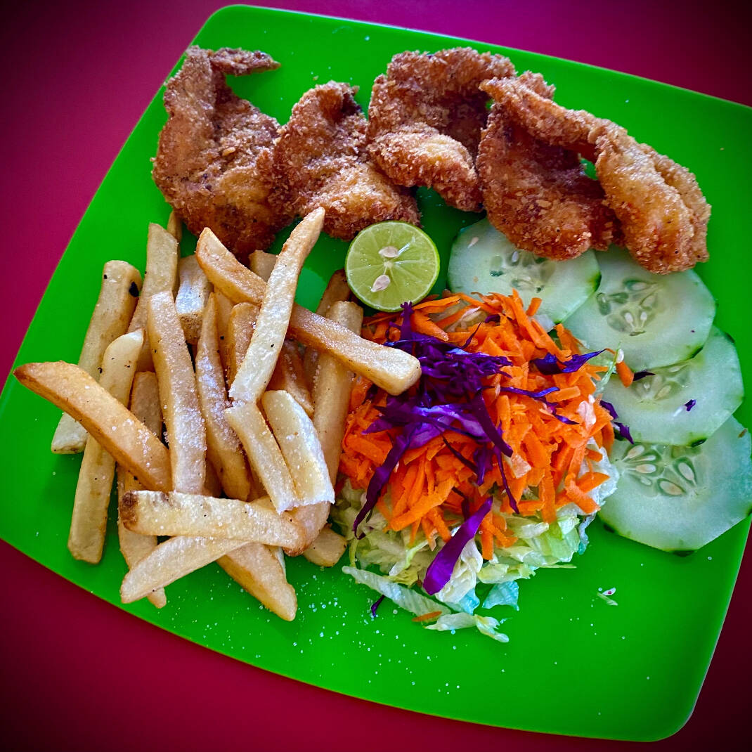 PLATILLO CAMARONES EMPANIZADOS