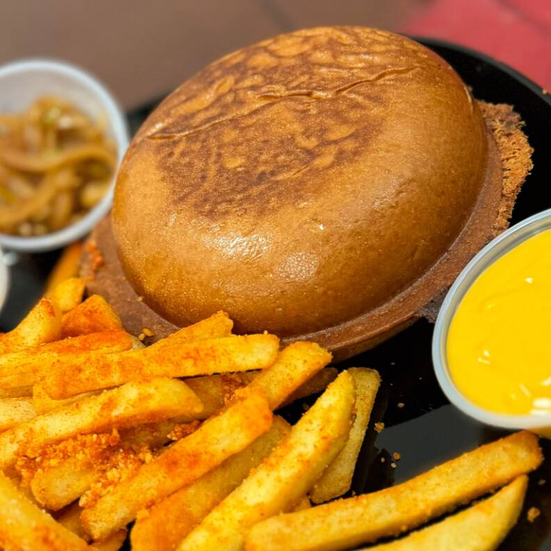 HAMBURGUESA DOBLE QUESO ENCAPSULADA