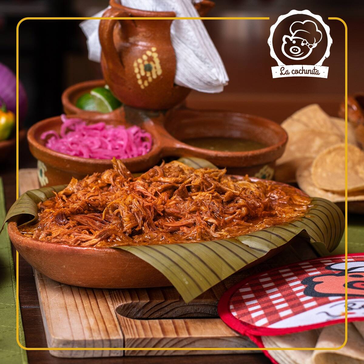 1kg de cochinita pibil