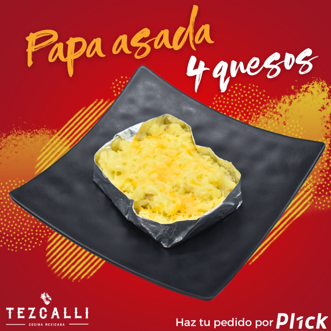 Papa asada clásica
