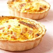 quiche de tres queijos assado