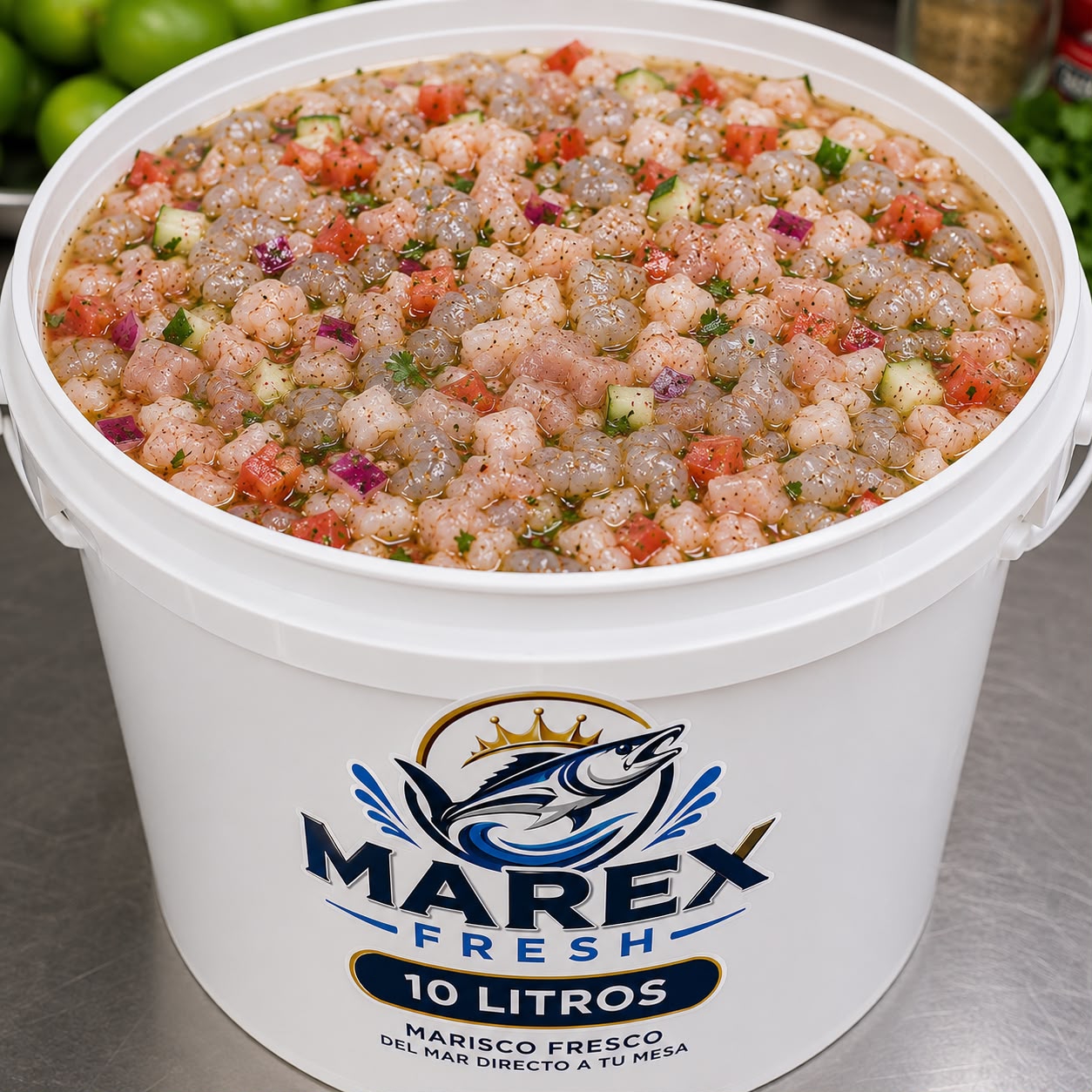 Ceviche Lonja y Camaron 19lts