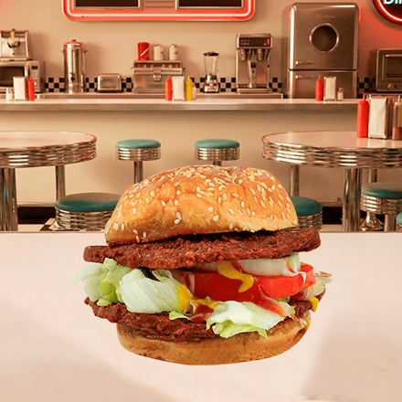 Hamburguesa Doble Carne FF