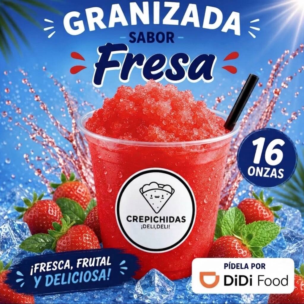 Granizada de fresa