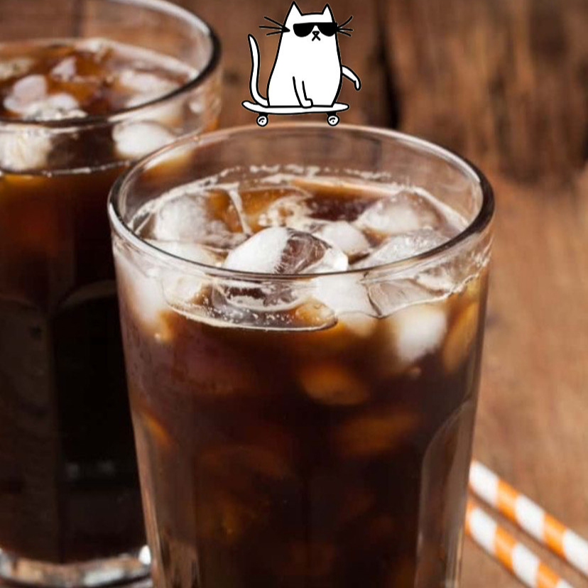 Cold brew en las rocas.