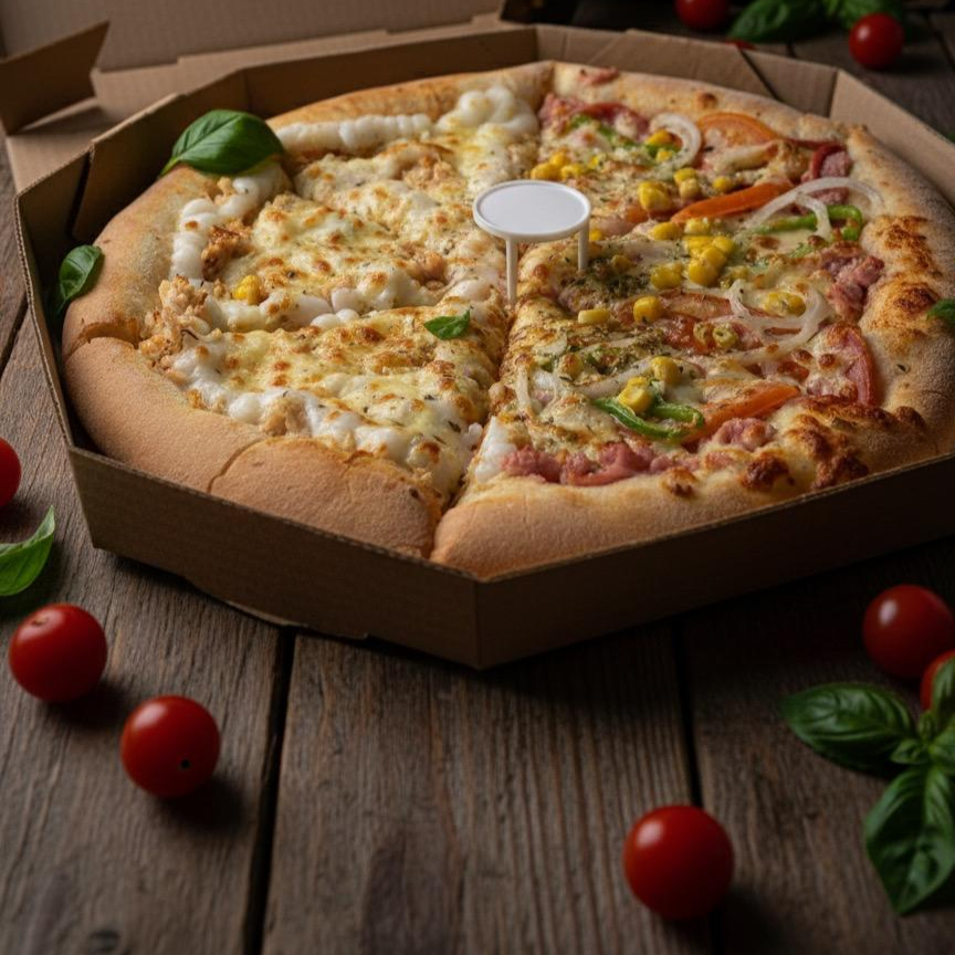 ¹/² À moda ¹/² Frango com catupiry