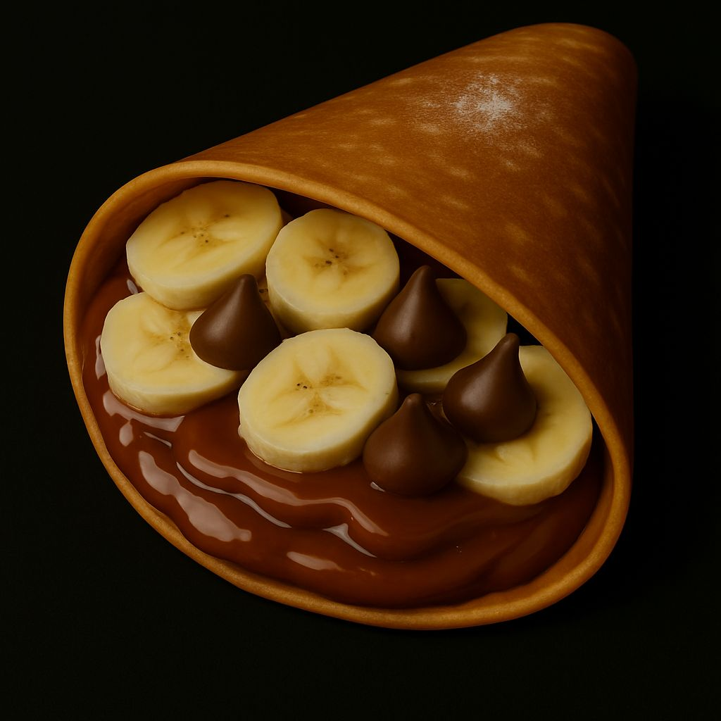Crepa Platano Caramelo