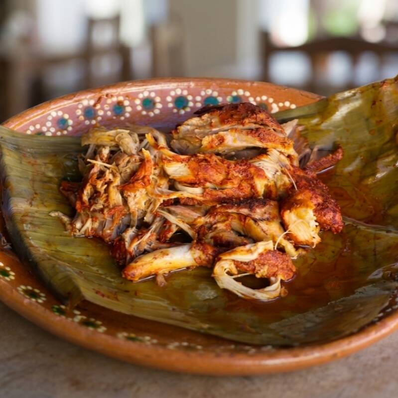 Medio Kilo Cochinita Pibil Enterrada (maciza)