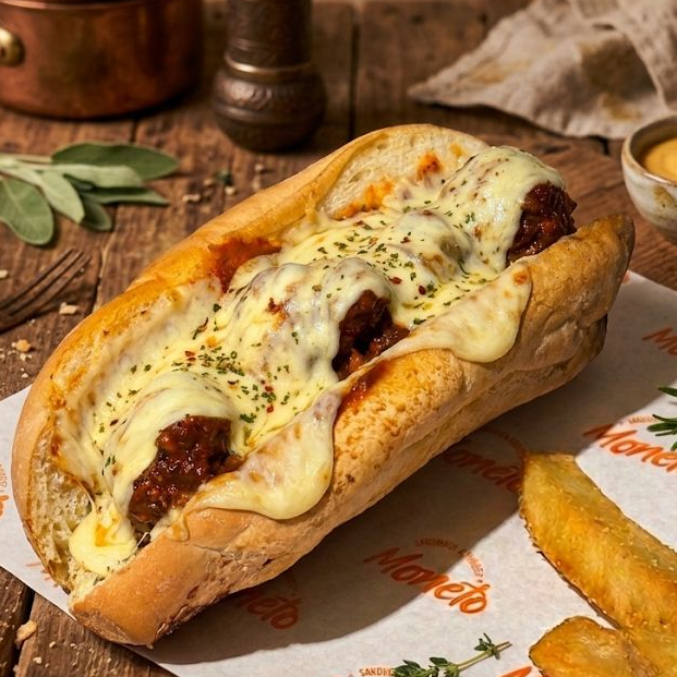 Sándwich de Albóndigas