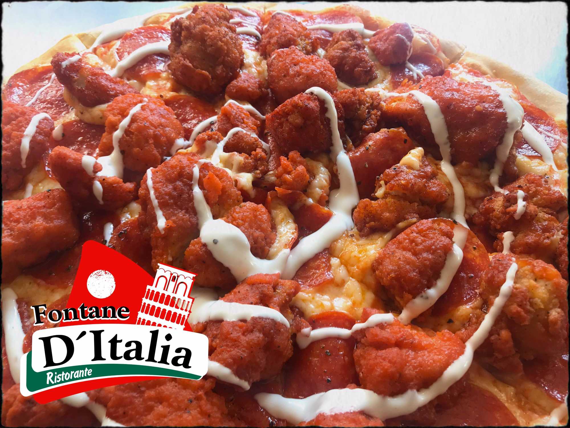 Pizza Boneless