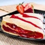 Crepa Mermelada de Fresa