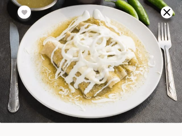 Enchiladas Suizas 🍴