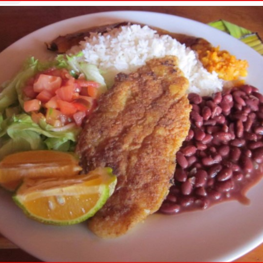 Casado con Filete de Pescado