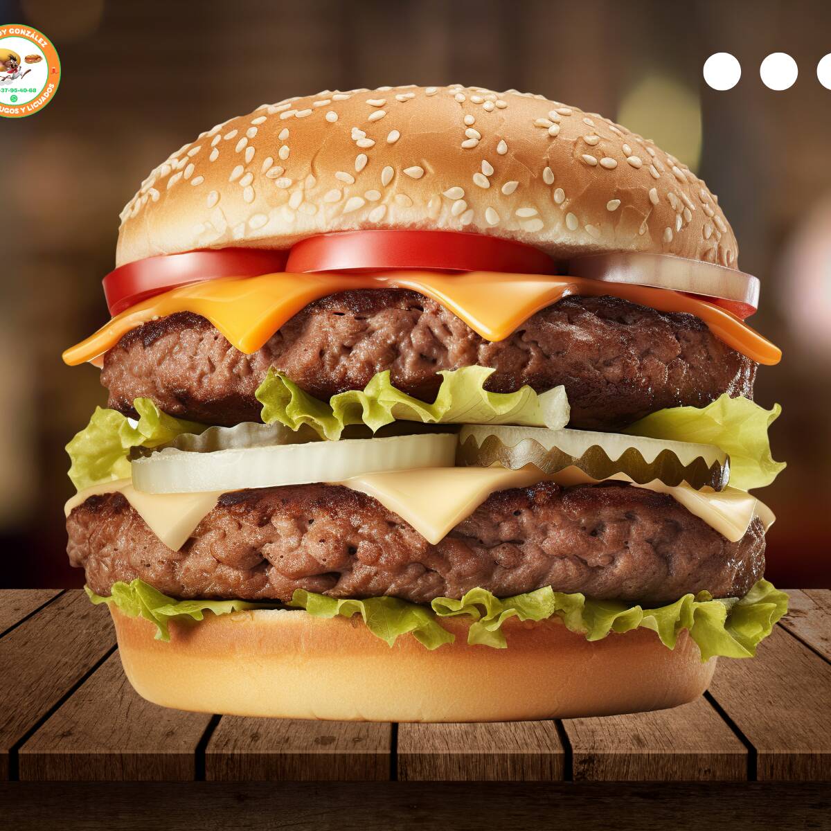 Burger Doble Carne Delicia