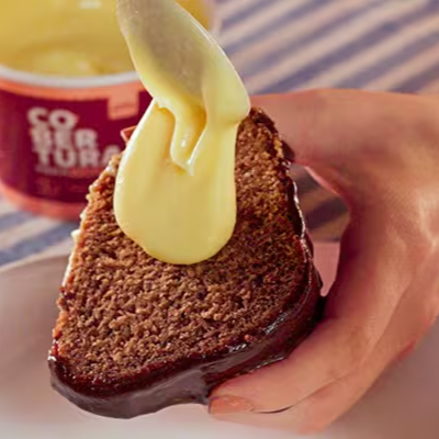 *Valor referente apenas à cobertura. Bolo não incluso.
Verifique a informação nutricional em nosso site.