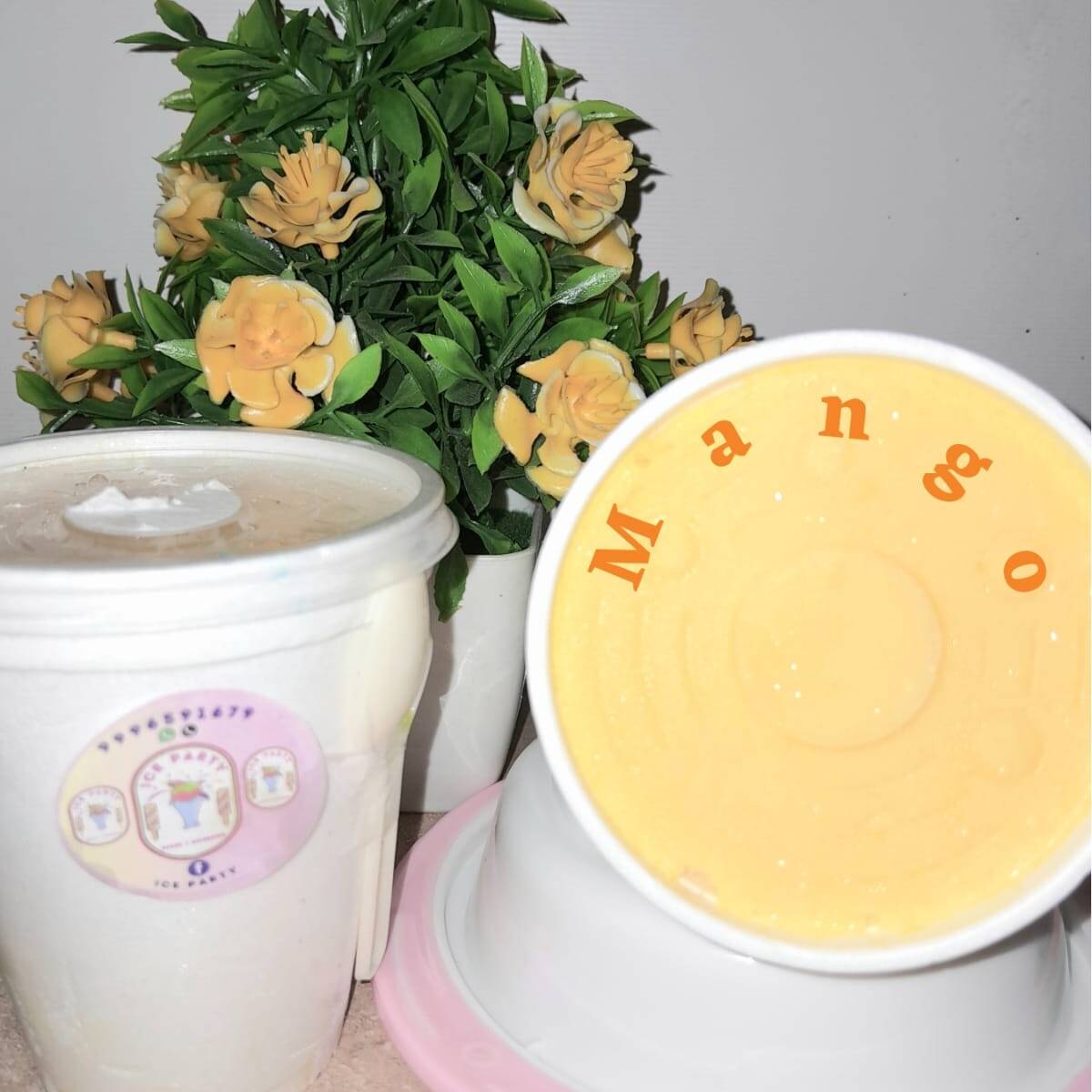 Helado Gourmet Sabor Mango