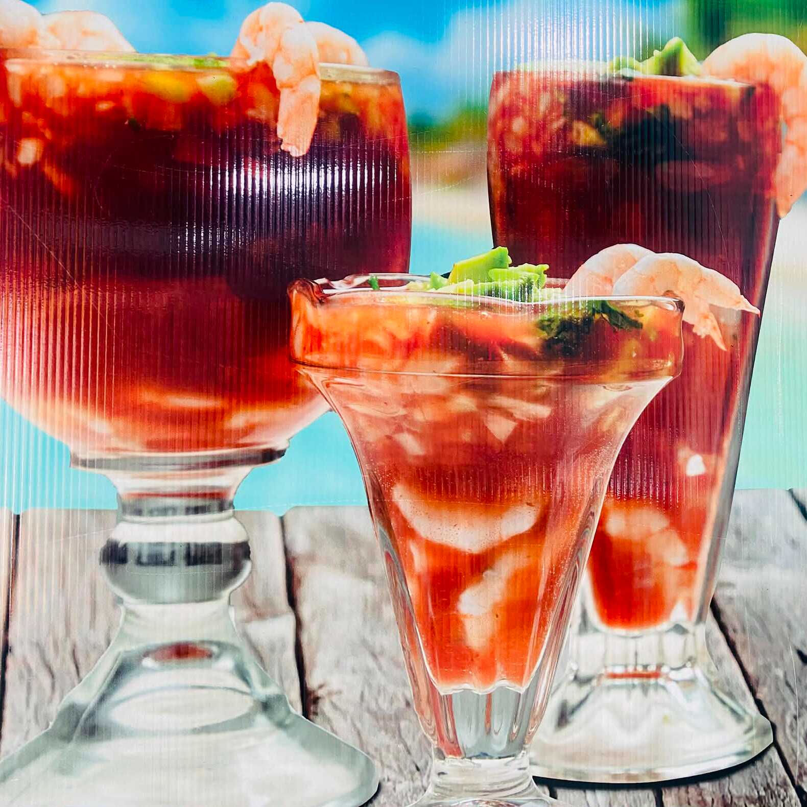 Coctel de camaron grande
