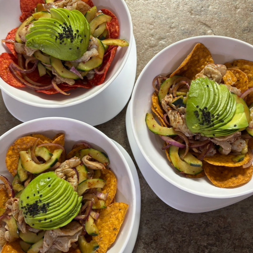 Tostitos con Aguachile