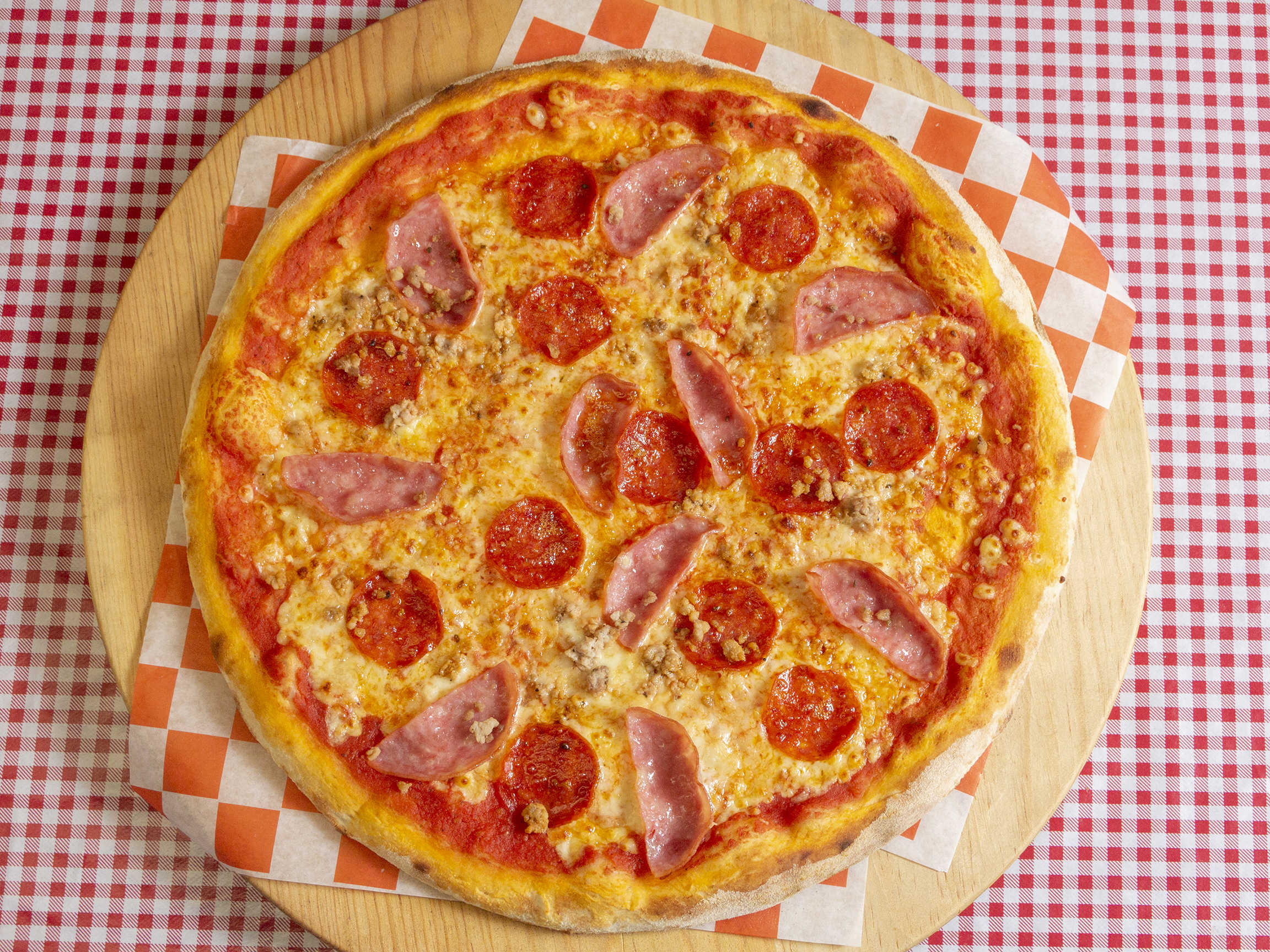 Pizza Grande 3 Carnes