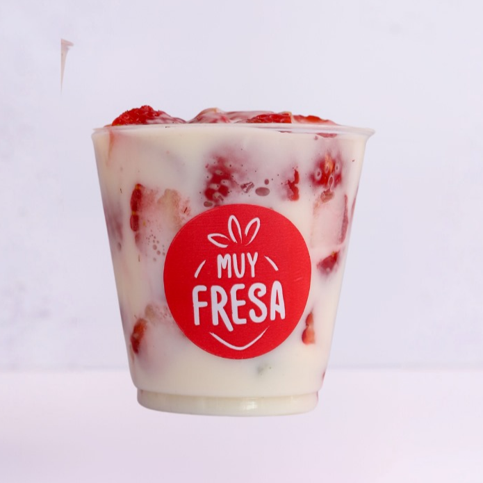 VASITO Fresas Con Crema
